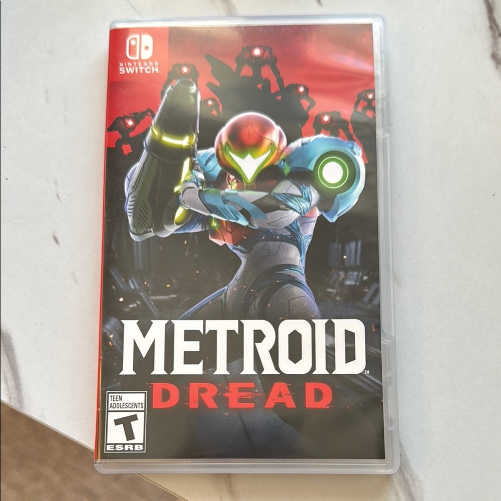 Metroid Dread for Nintendo Switch - Black and Red